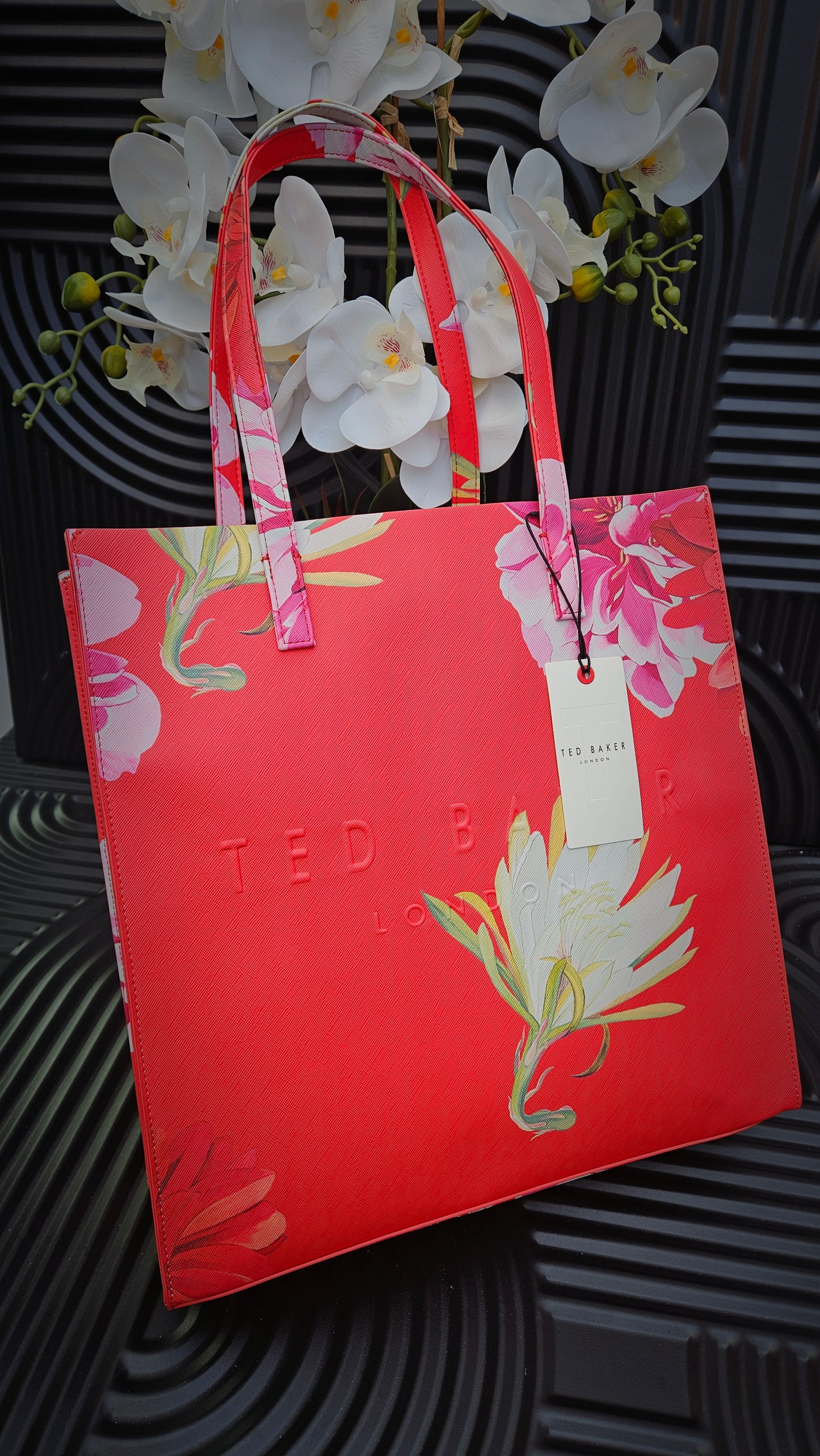 Ted Baker Medium/ Large Size Shopper Bag in Floral
