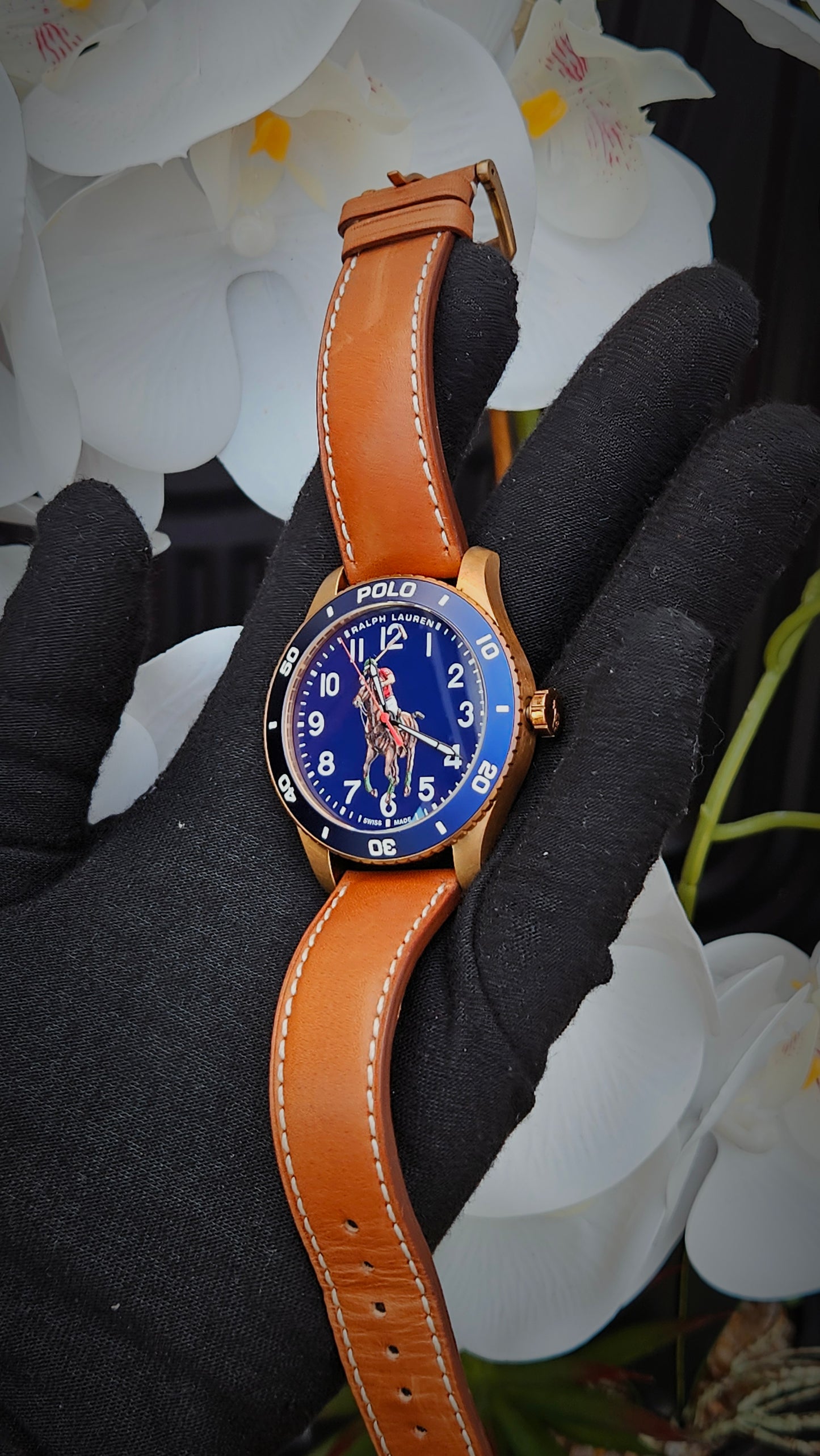 Limited Edition Brown Polo Ralph Lauren Watch