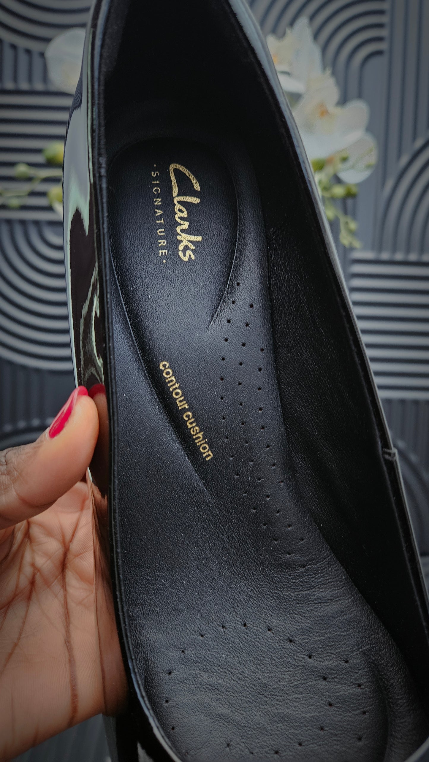 Black Block heel Shoes for Ladies
