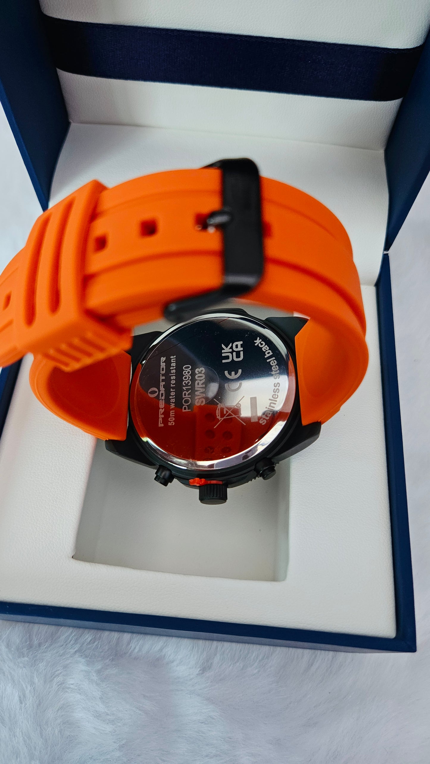 PREDATOR Orange and Black Watch - Authentic Retail Product