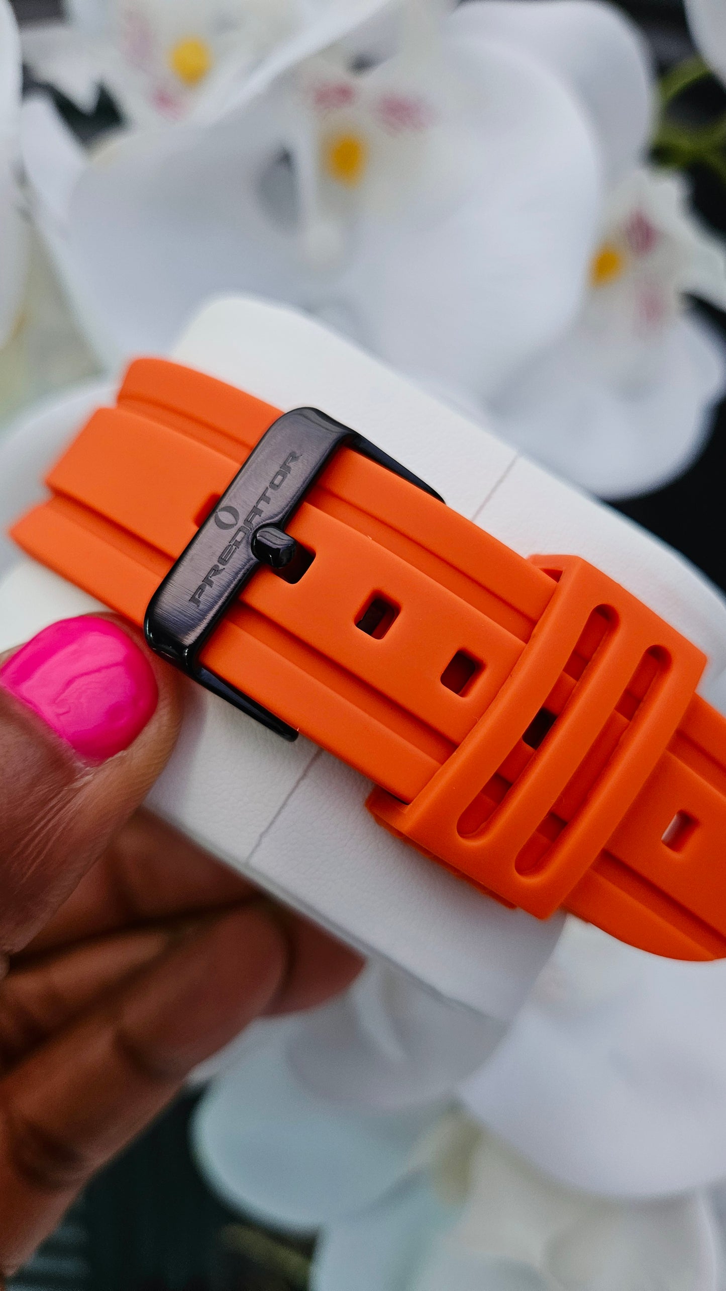 PREDATOR Orange and Black Watch - Authentic Retail Product