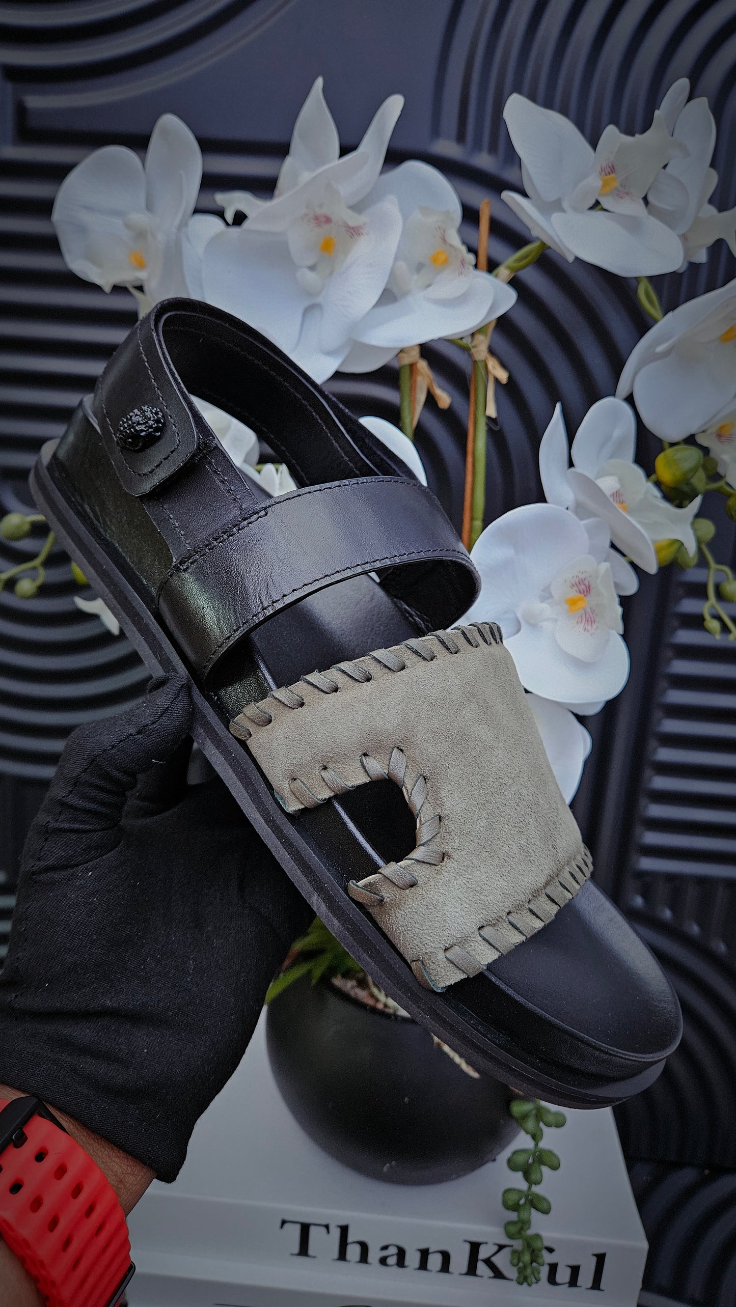KG Khaki Sandal for Men- Authentic Retail Product