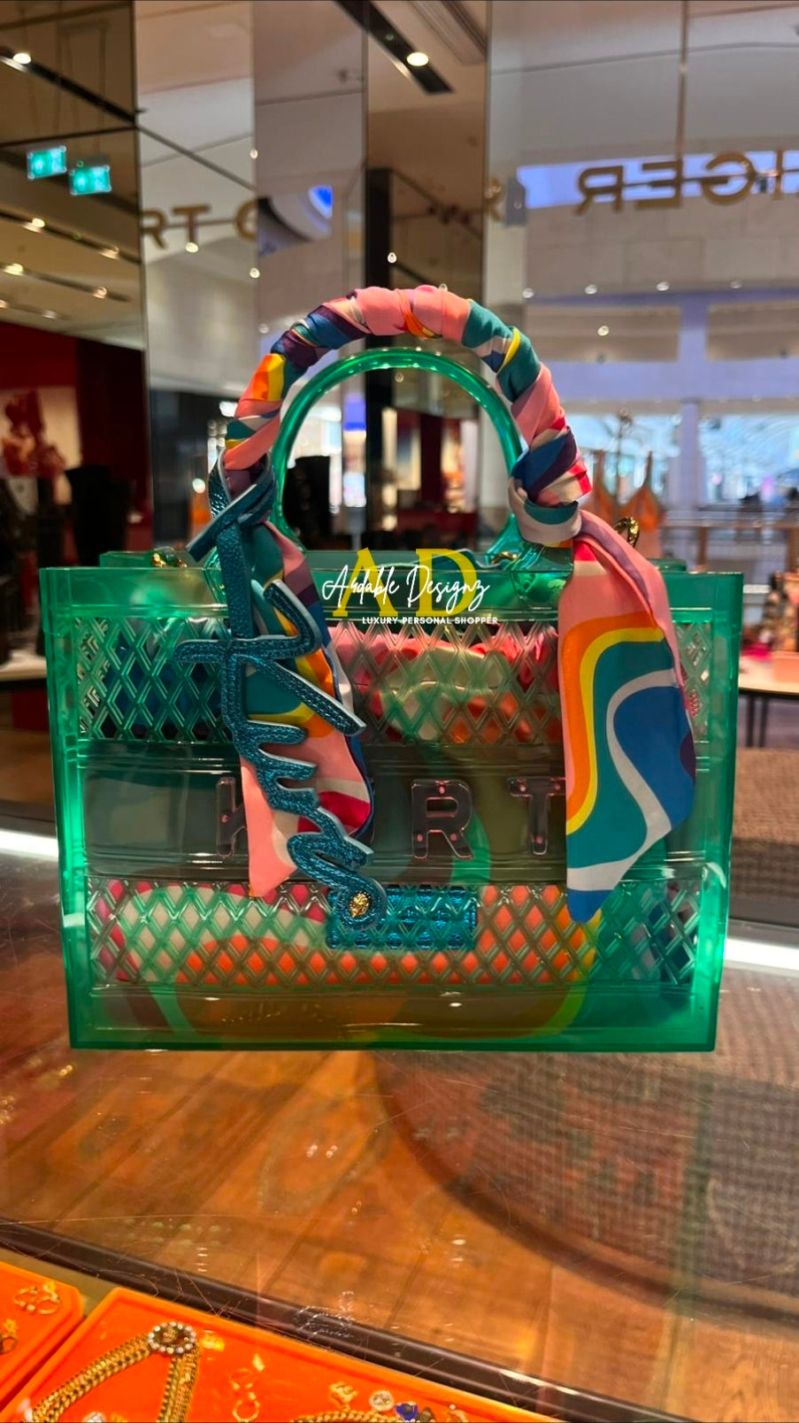 Kurt Geiger KG Jelly Tote Bag