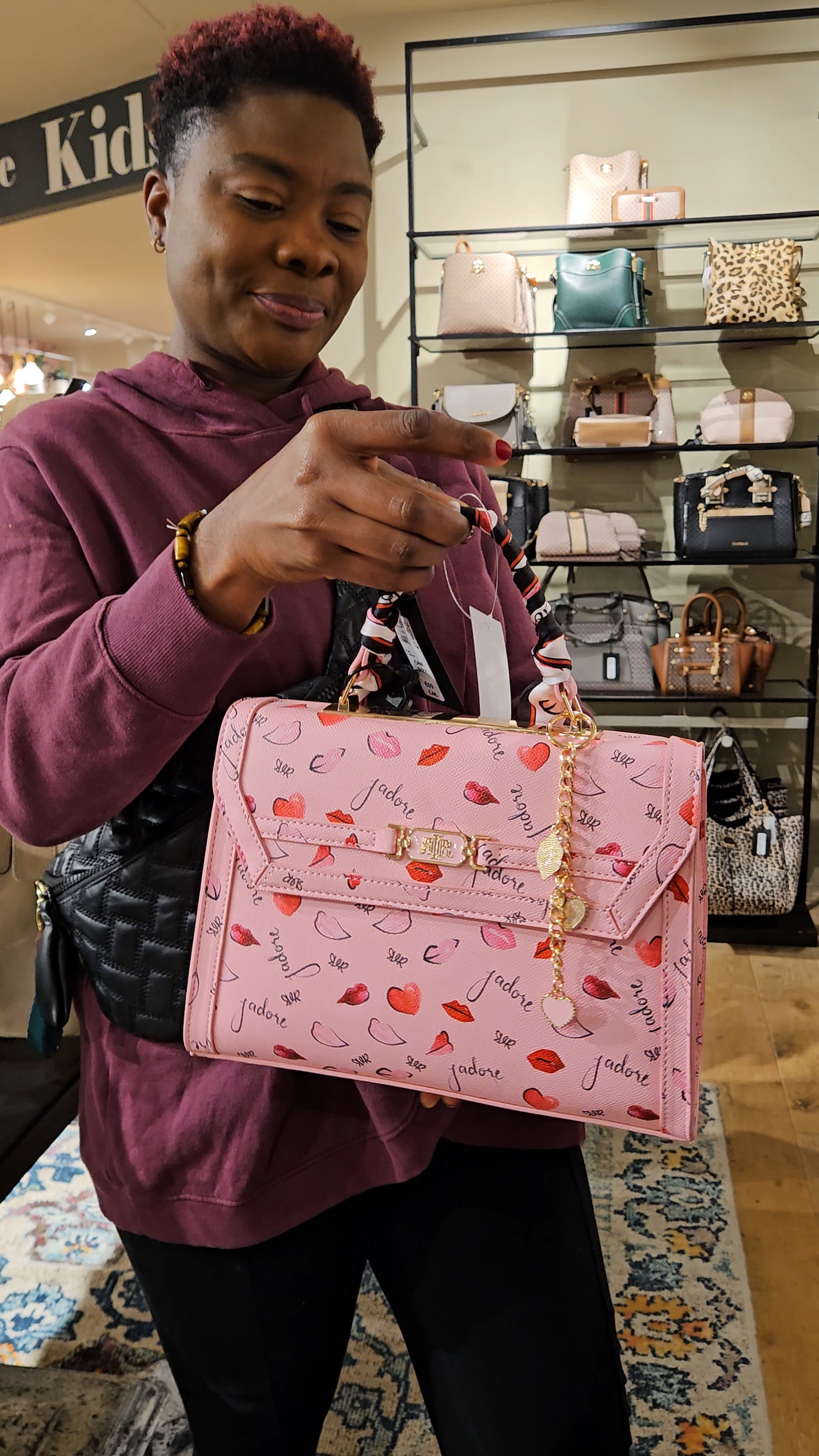 Charm Scarf Tote Bag