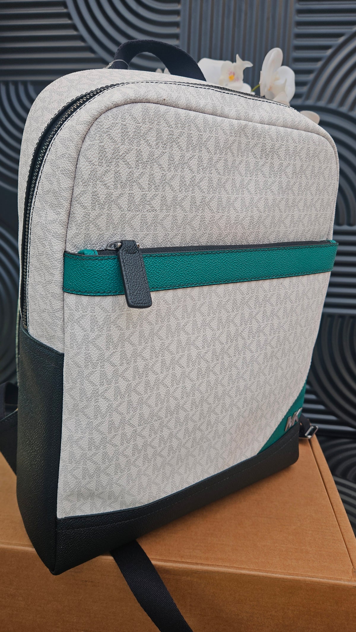 MICHAEL KORS Monogram Logo Backpack