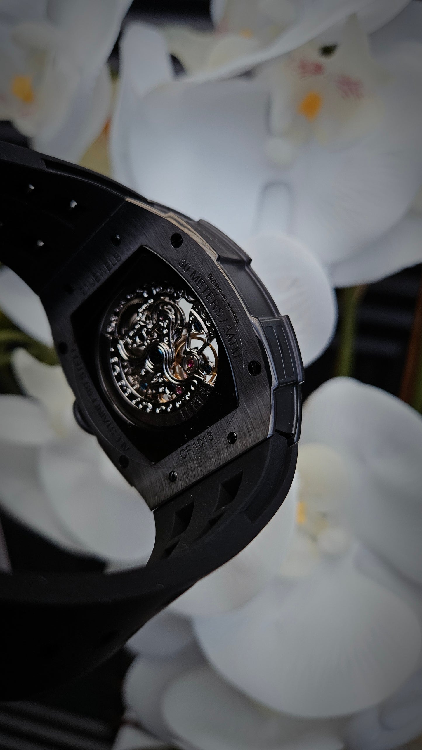 P.C Black & Green Automatic Watch for Men