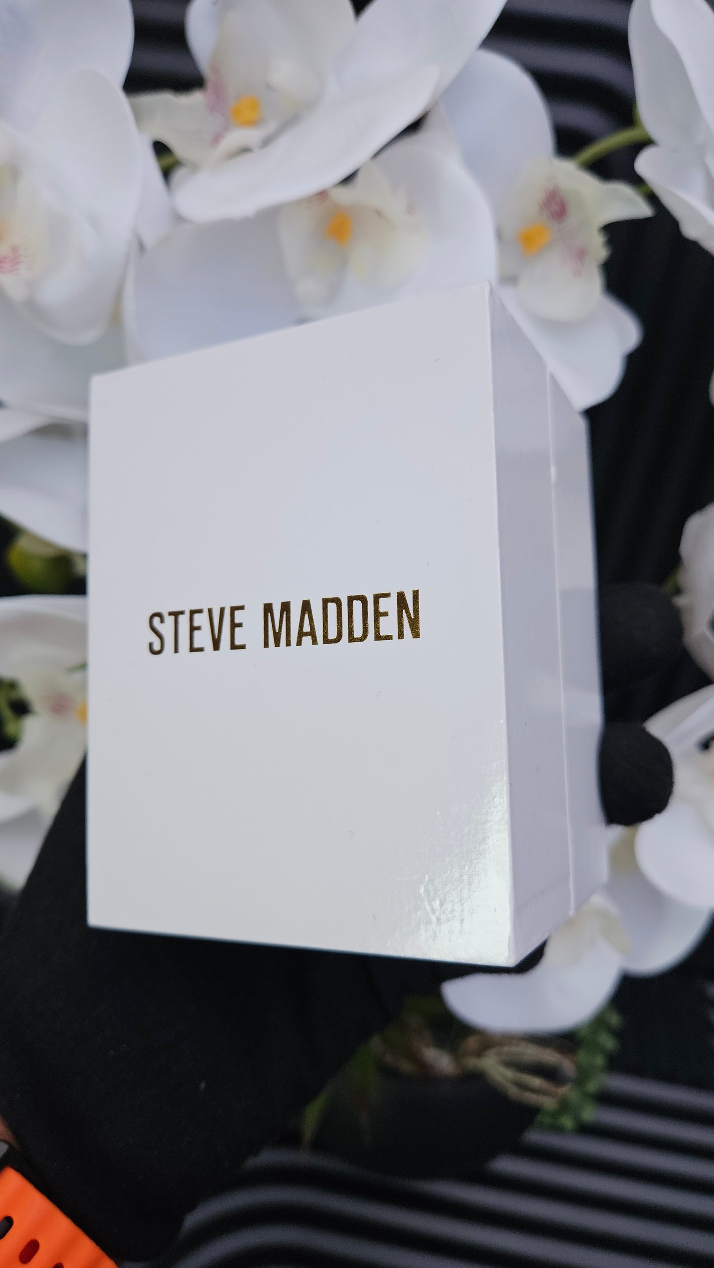 Steve Madden Blue Leather Strap Watch