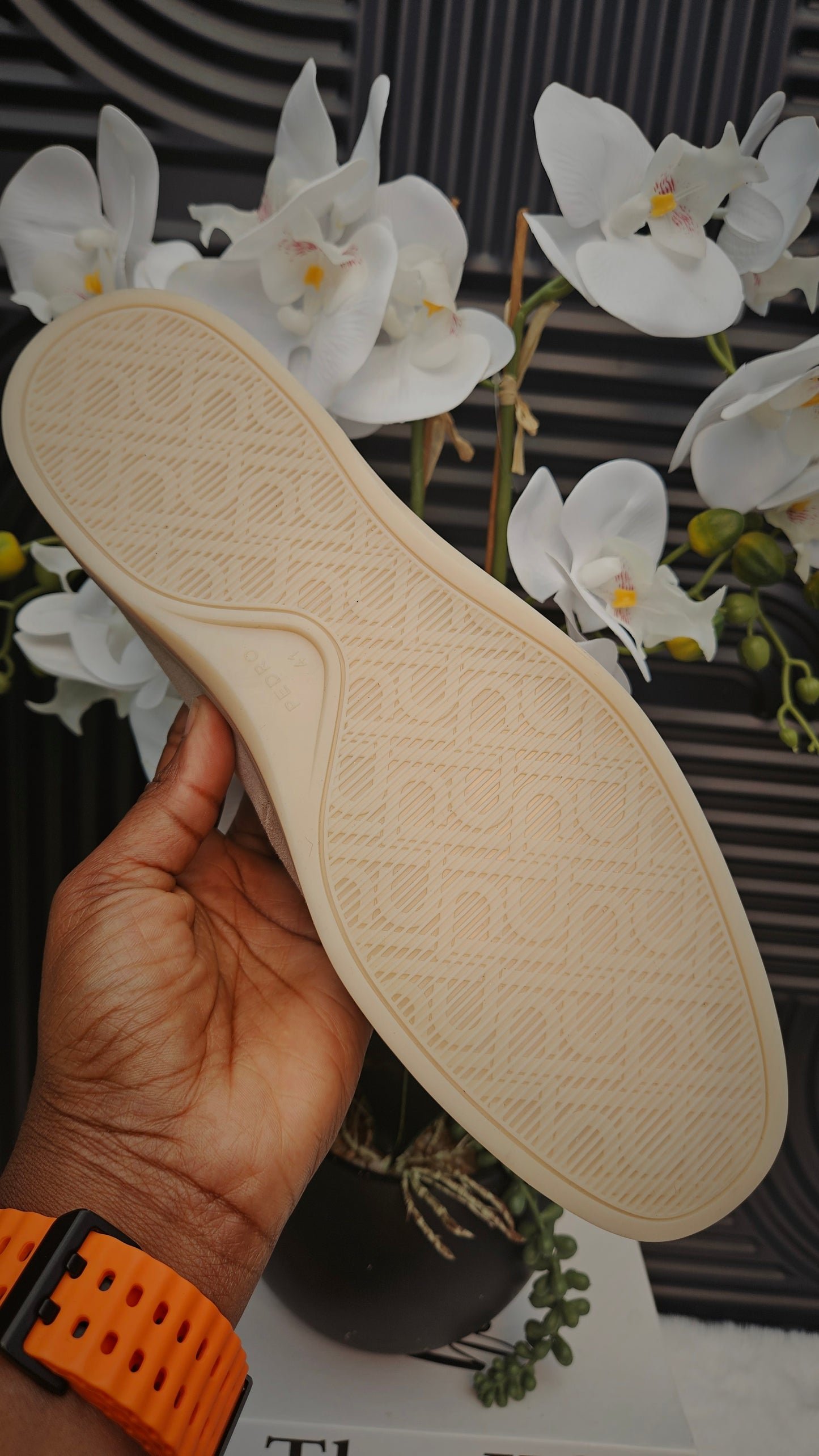 Taupe Suede Loafers