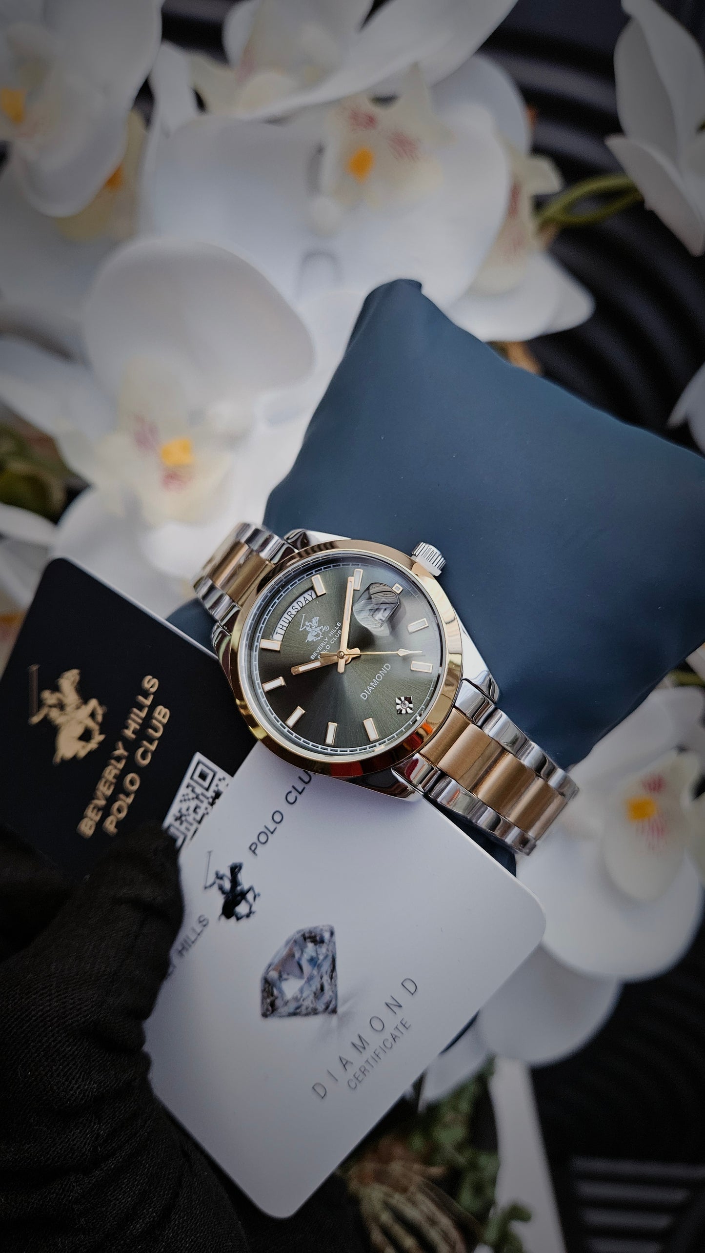 Beverly Hills Polo Club Diamond Ladies Watch