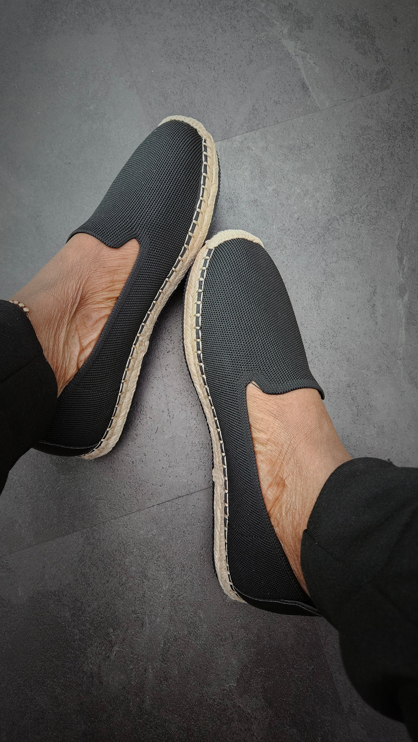 DKNY Black Espadrille - Authentic Retail Product