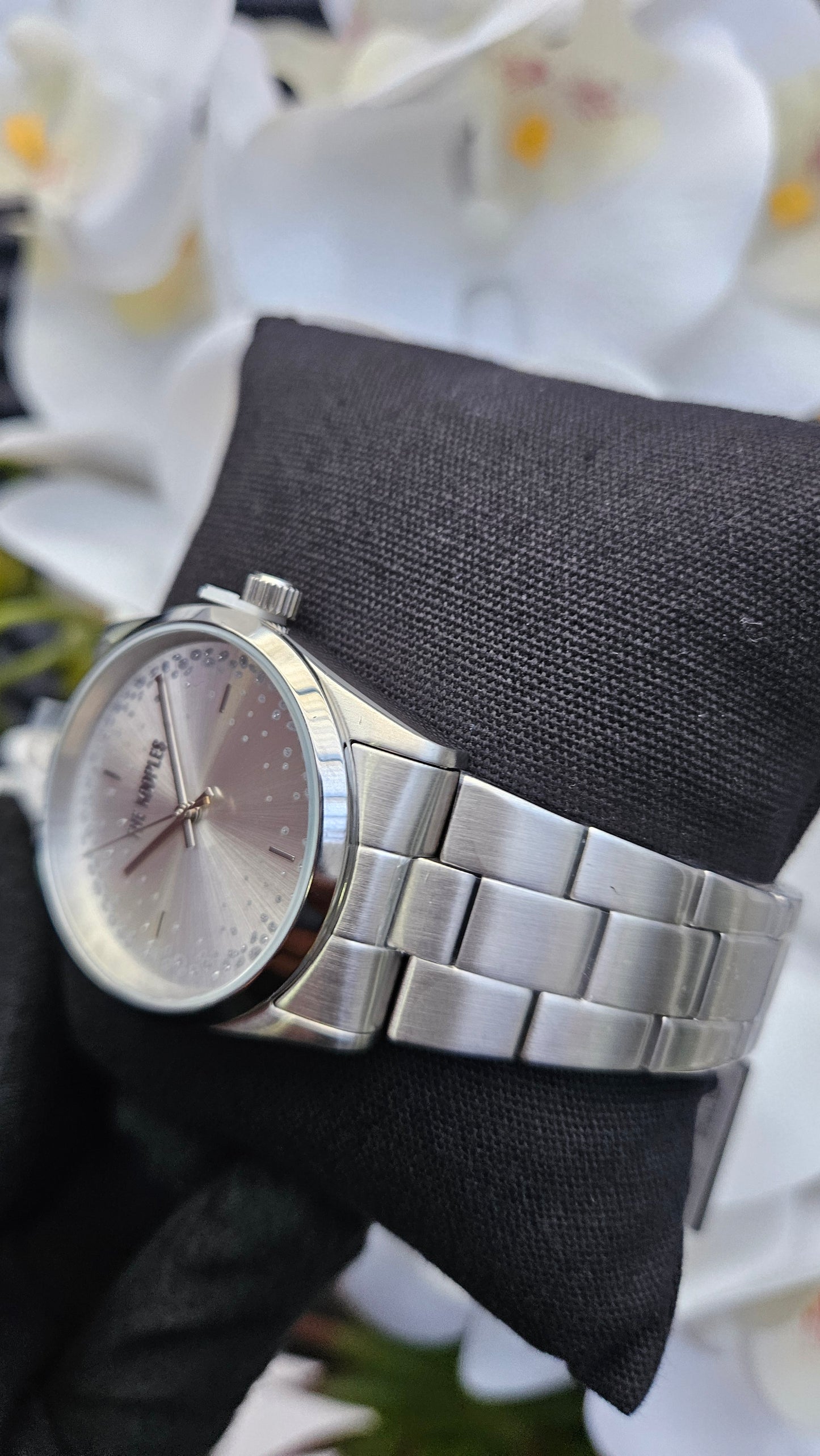 The Kooples Silver Bracelet Watch - Authentic Retail Product