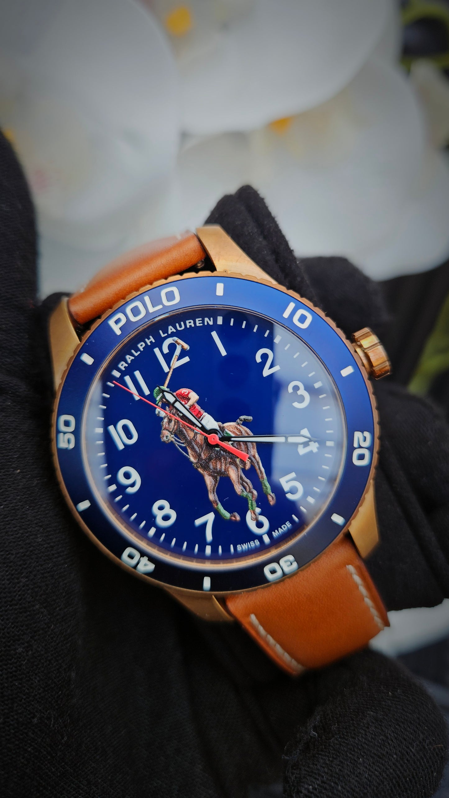 Limited Edition Brown Polo Ralph Lauren Watch
