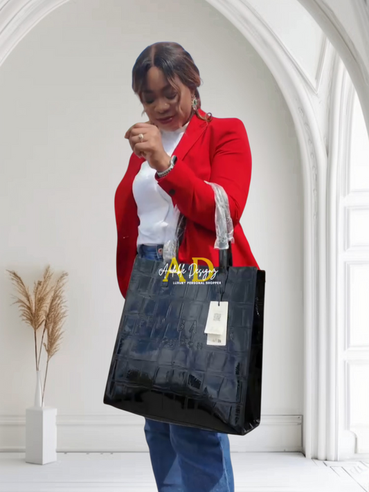 Ted Baker Croc Effect Medium/ Large Icon Bag