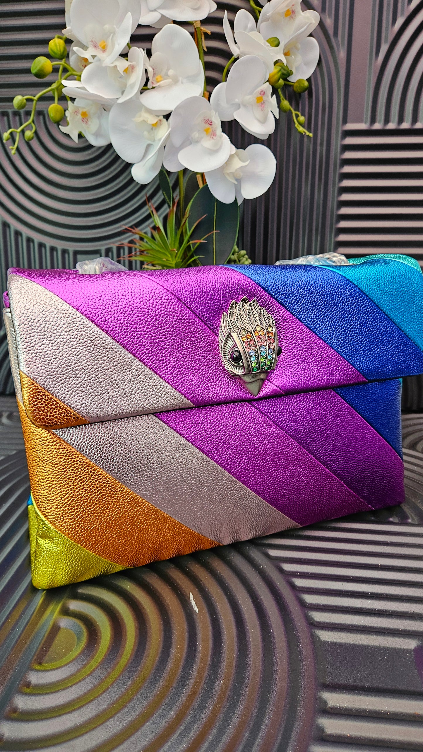 Kurt Geiger KG XXL Multicolour Bag - Authentic Retail Product