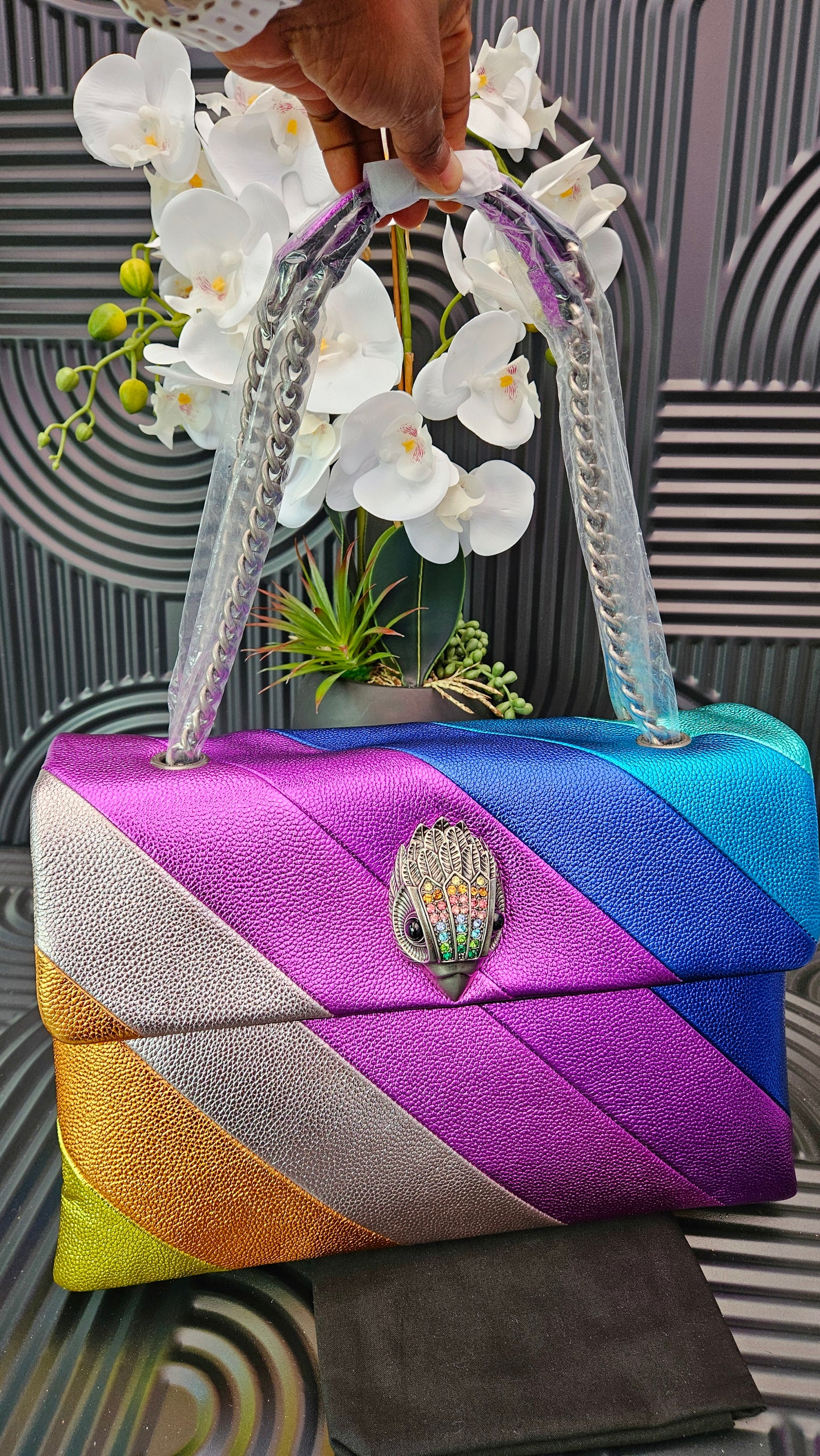 Kurt Geiger KG XXL Multicolour Bag - Authentic Retail Product