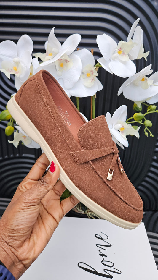 Brown Loafers for Ladies