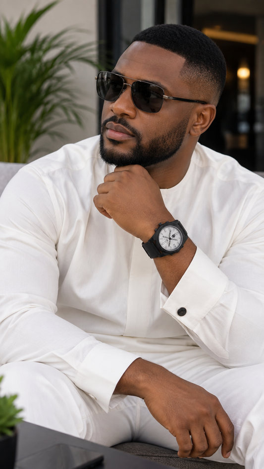 US Polo Assn Black Gordon Watch - Authentic Retail Product