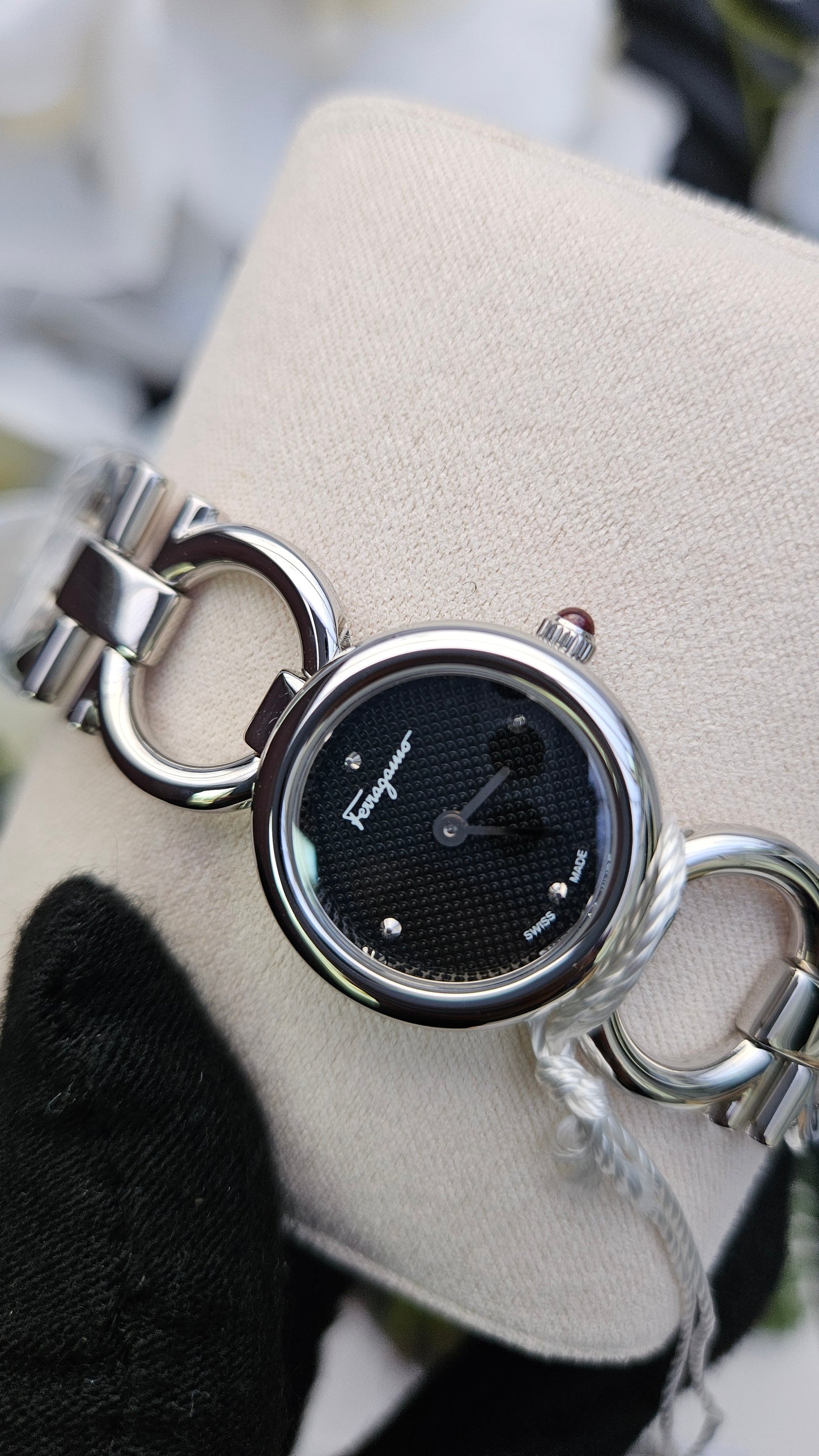 Silver Tone Double G Watch - Authentic Retail Product