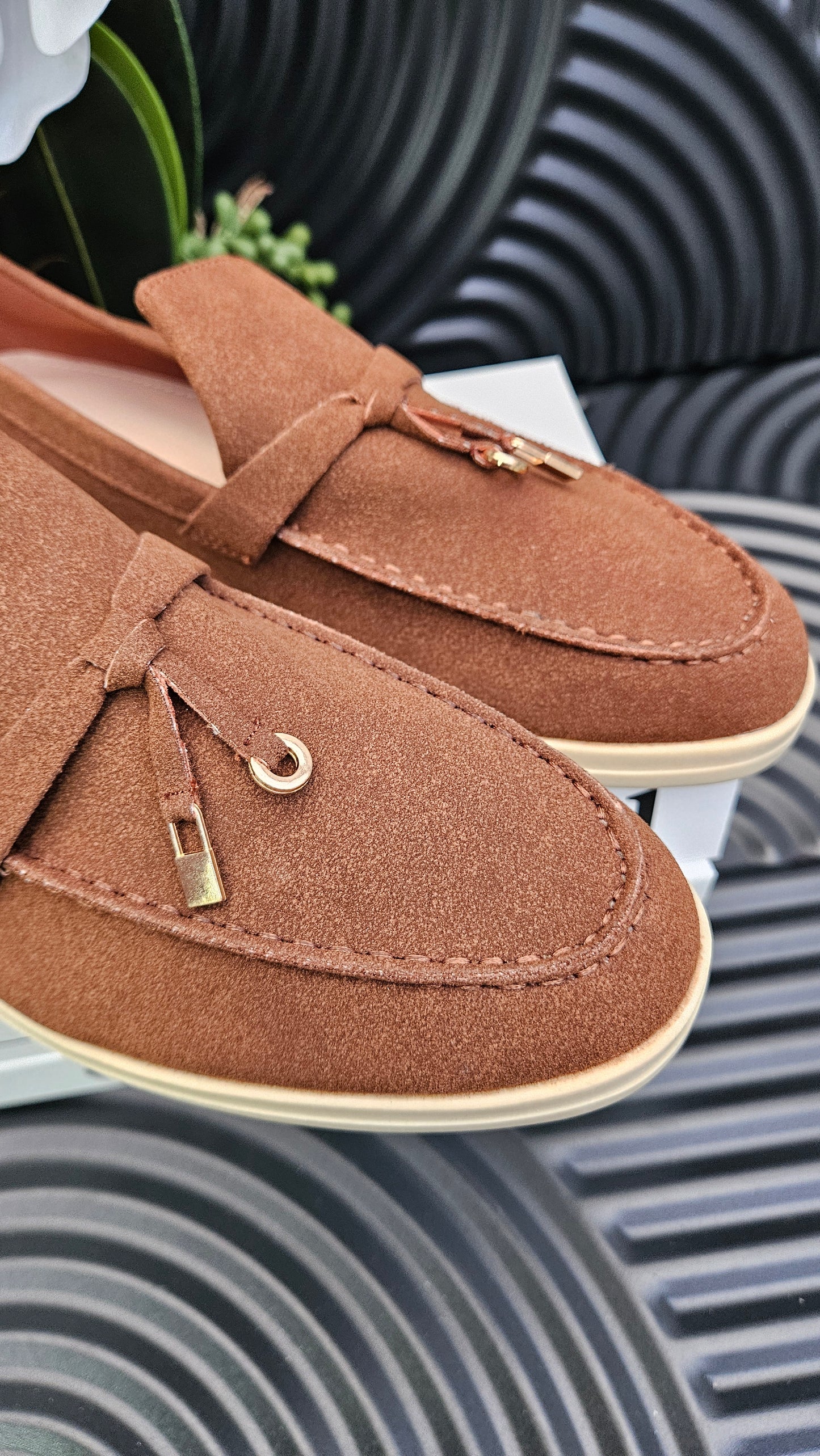 Brown Loafers for Ladies