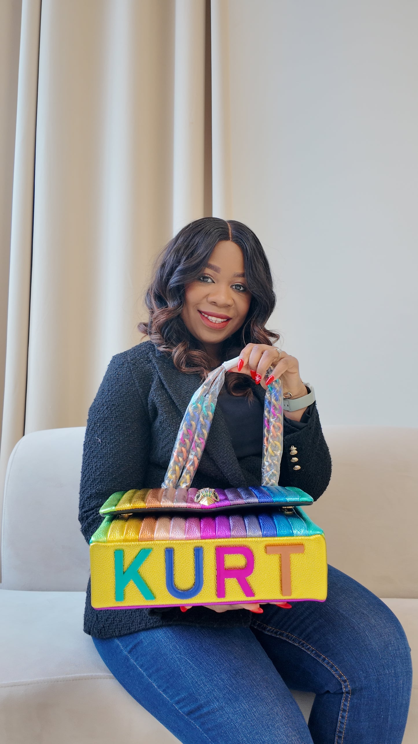 Kurt Geiger KG Large Multicolored Bag