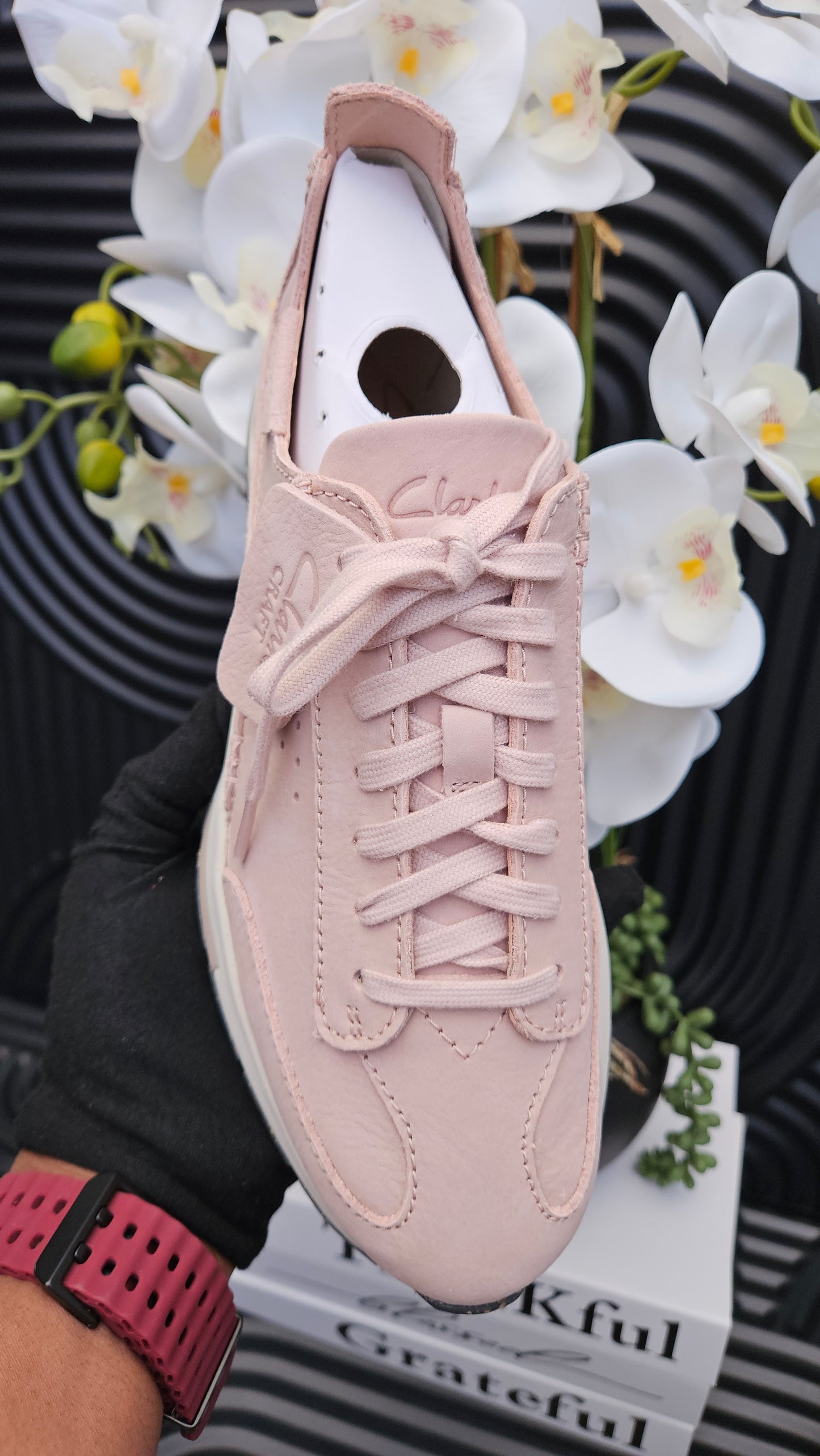 Leather Sneakers with Rubber Outsole