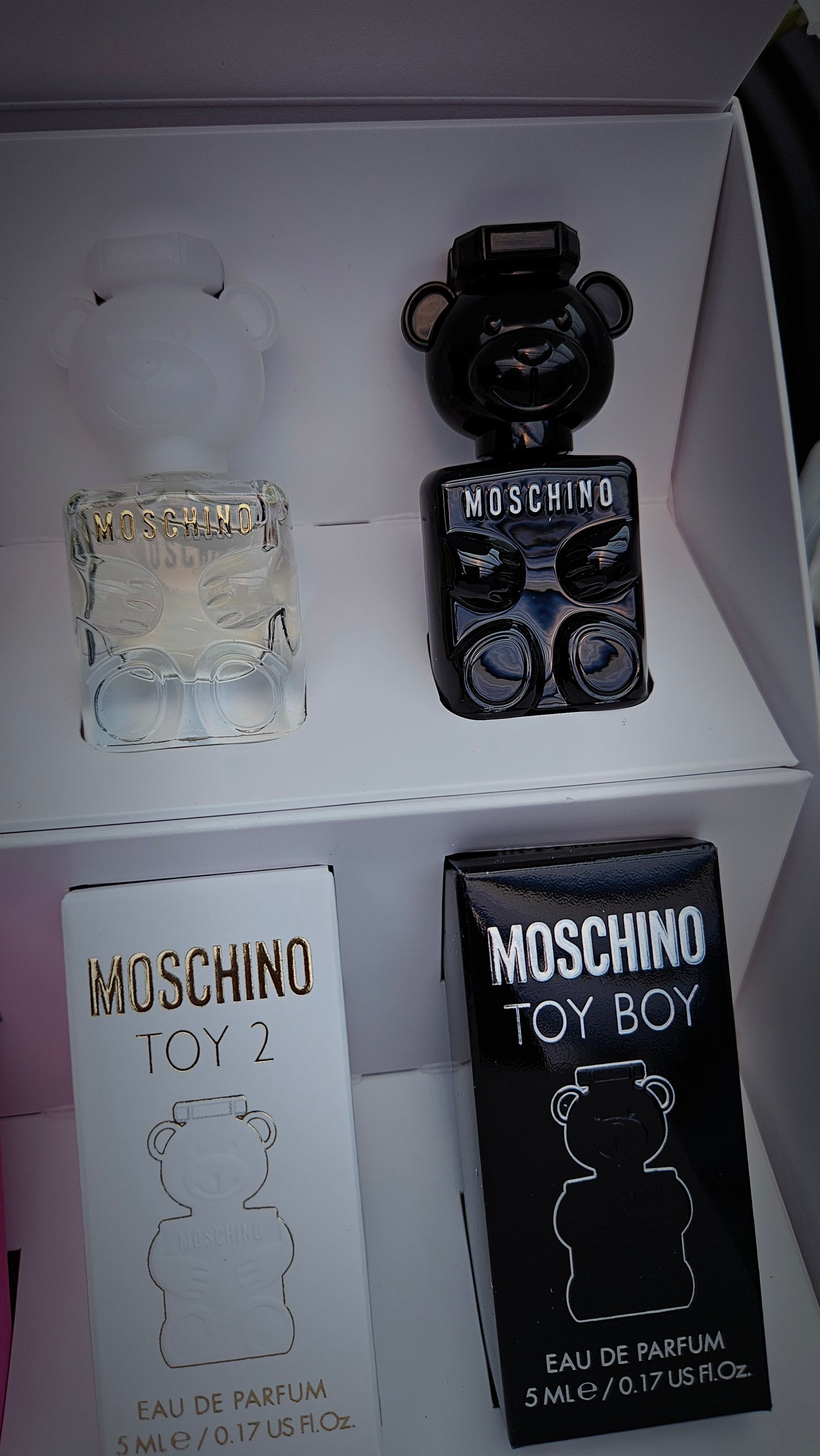 Moschino Miniature Perfume Set - Authentic Retail Product