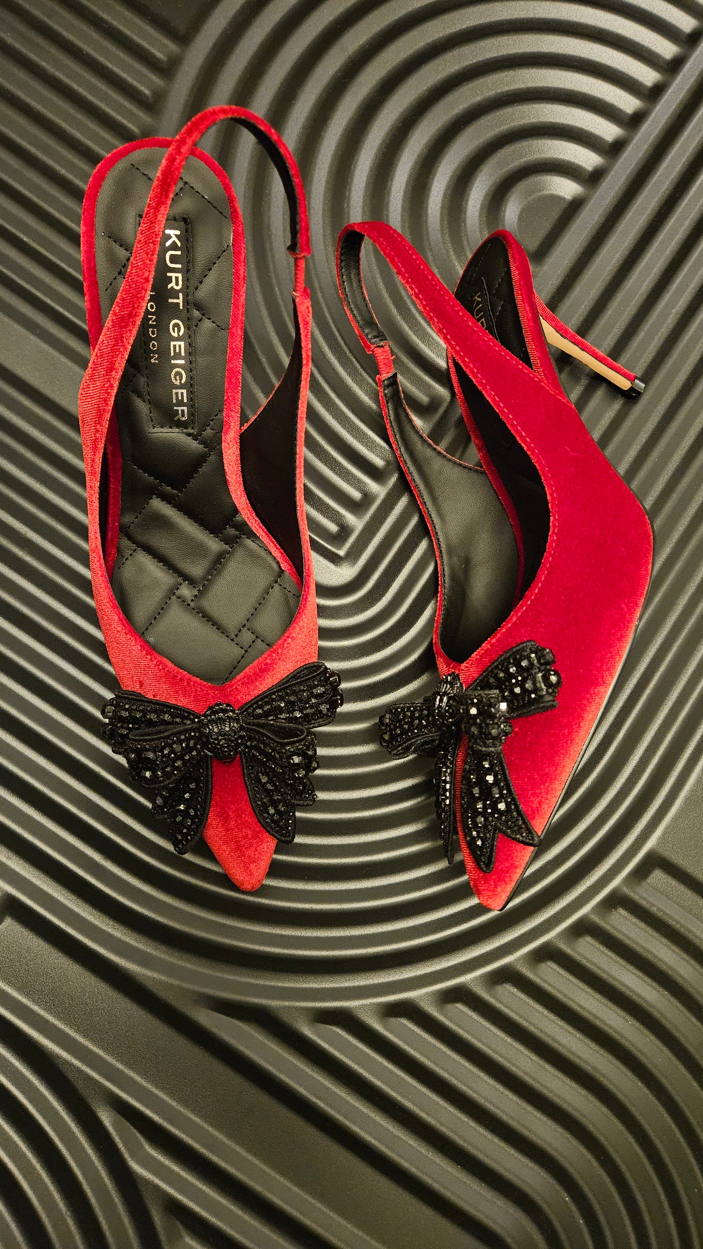 Kurt Geiger KG Bow Detailed Heel