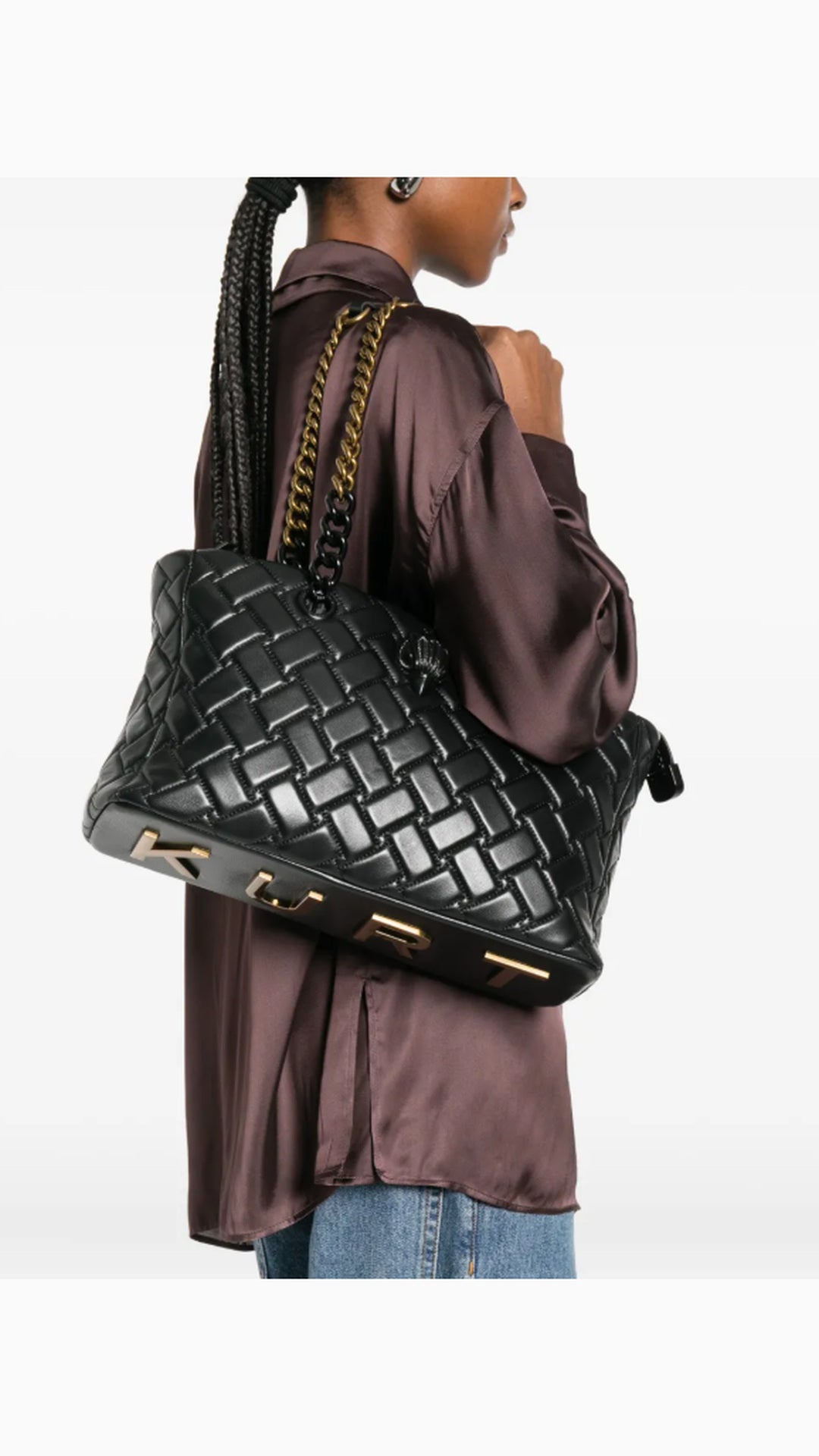 Kurt Geiger KG Tote Bag in Black